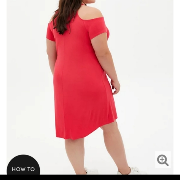 NWT Torrid T-shirt Dress Size 4X - Picture 3 of 6